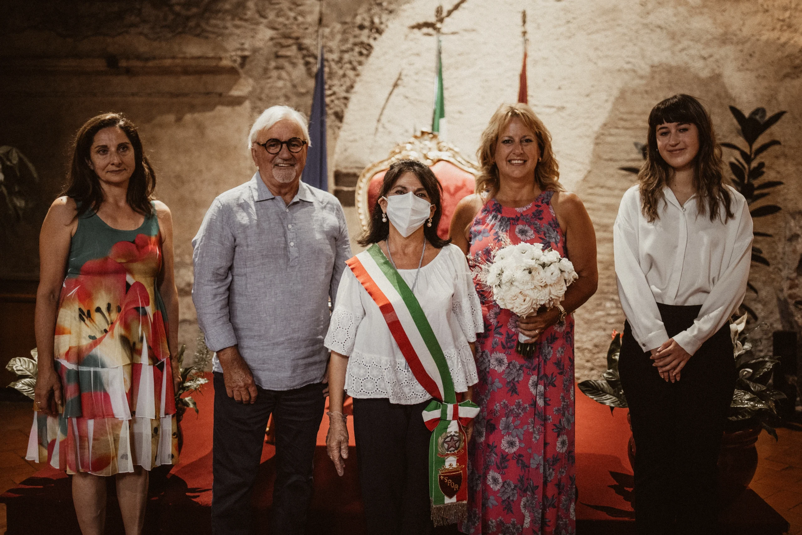 Civil Wedding in Rome at Vignola Mattei.
