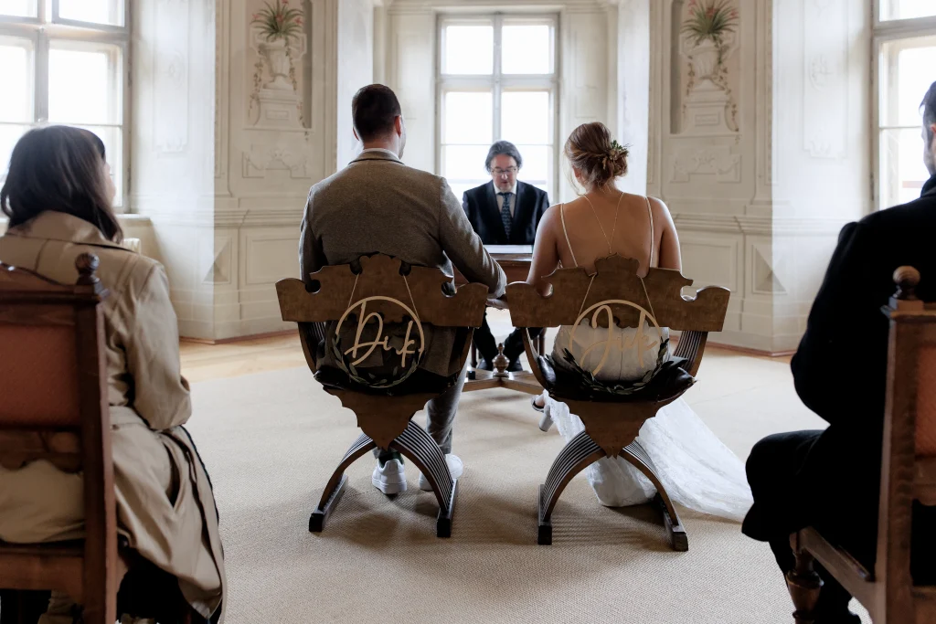 Civil Wedding in the Dolomites.