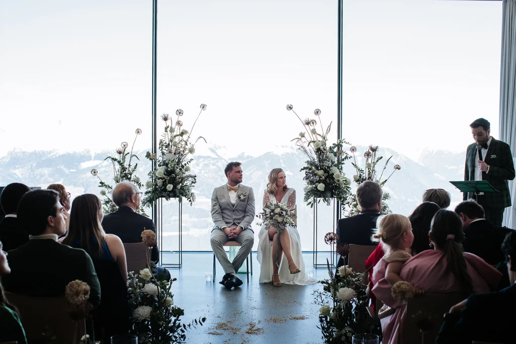 Wedding at 2000 meters altitude